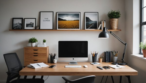 Les bénéfices d'un bureau avec rangement fermé pour travailler efficacement